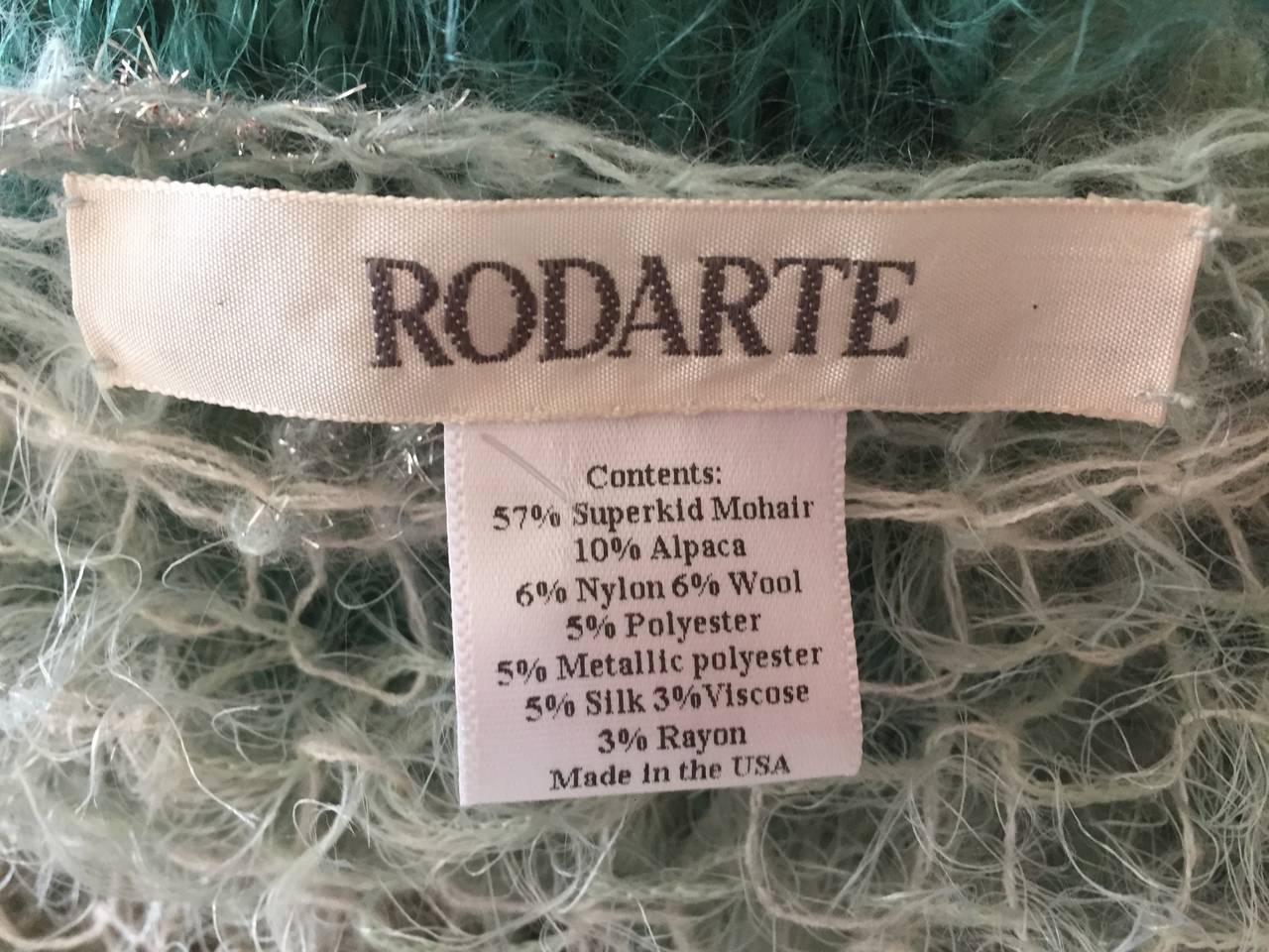 Rodarte Hand Knit Cobweb Dress 2007 In Excellent Condition In Cloverdale, CA