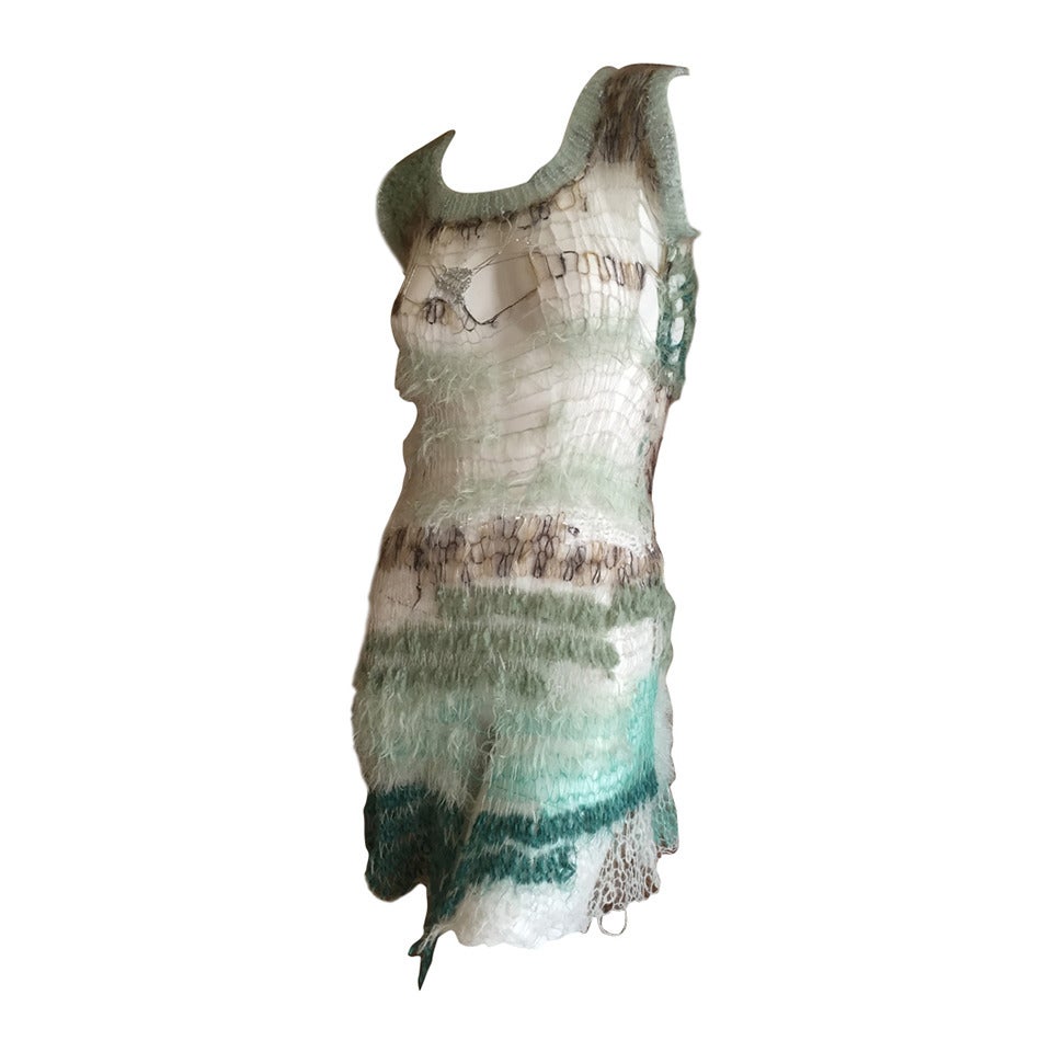 Rodarte Hand Knit Cobweb Dress 2007