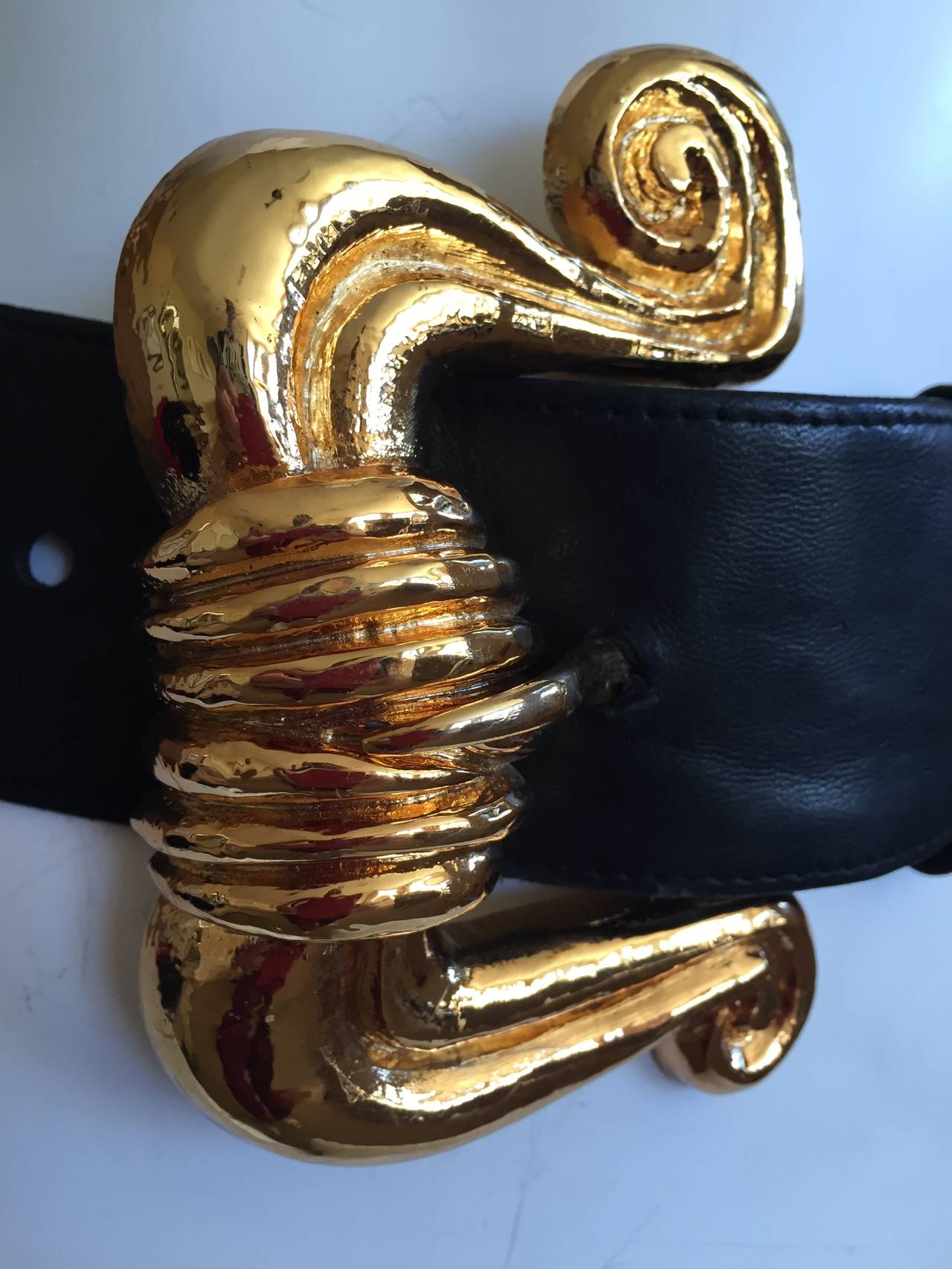 Wonderful bold gold belt from Christian Lacroix
2.5