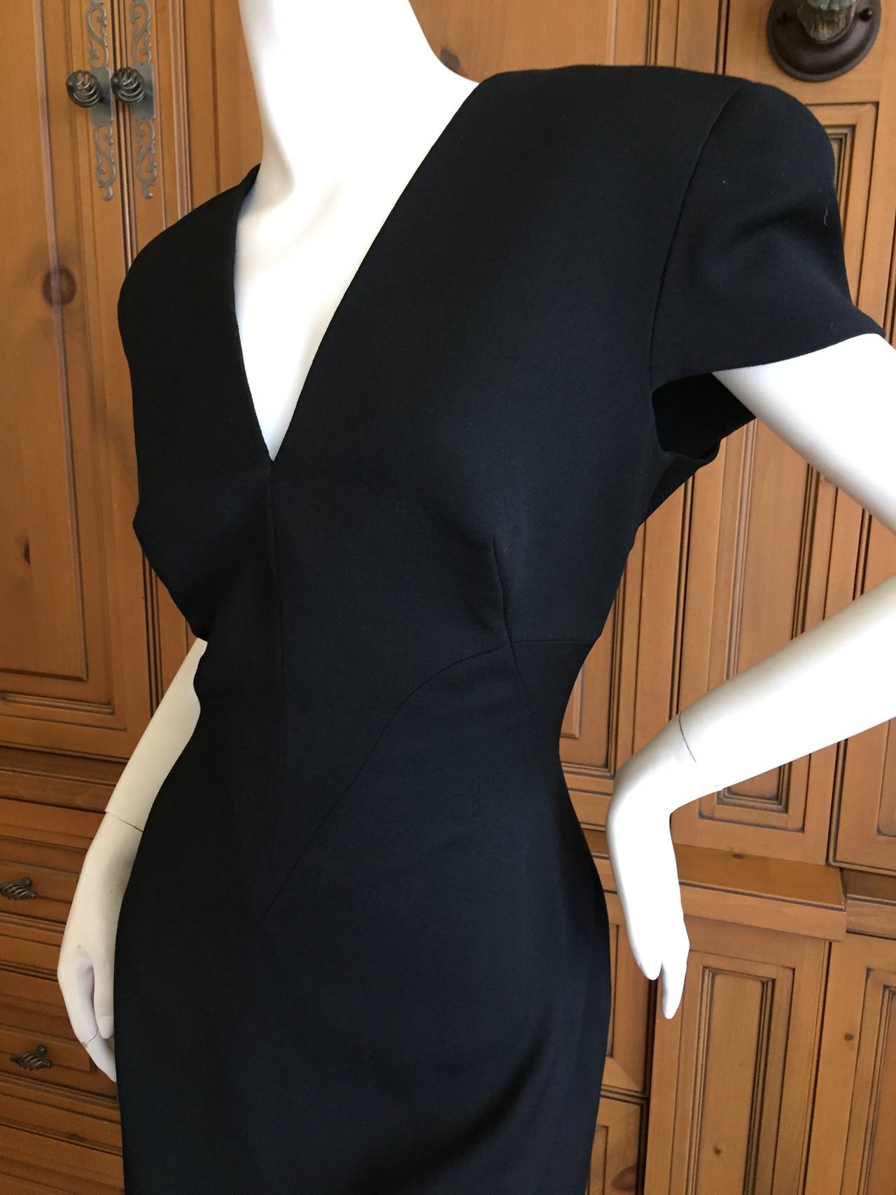Alexander McQueen LBD 2009 NWT sz 46 In New Condition In Cloverdale, CA
