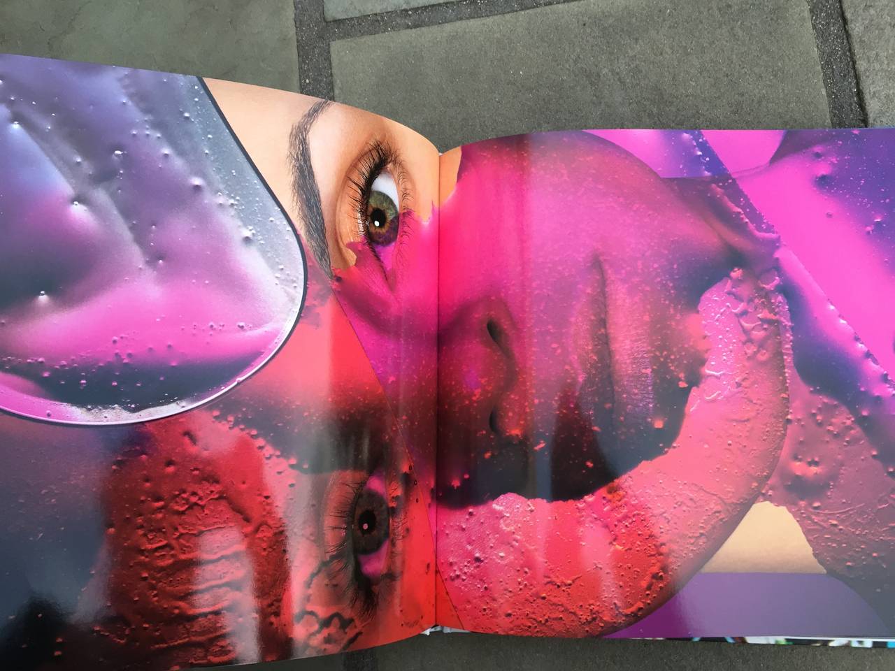 #36  Power, Visionaire has teamed up with the renowned cosmetic house Shiseido to create a hardcover book housed in an iridescent injection-molded case. Nature and beauty are the starting points for Power/, an issue combining saturated colors,