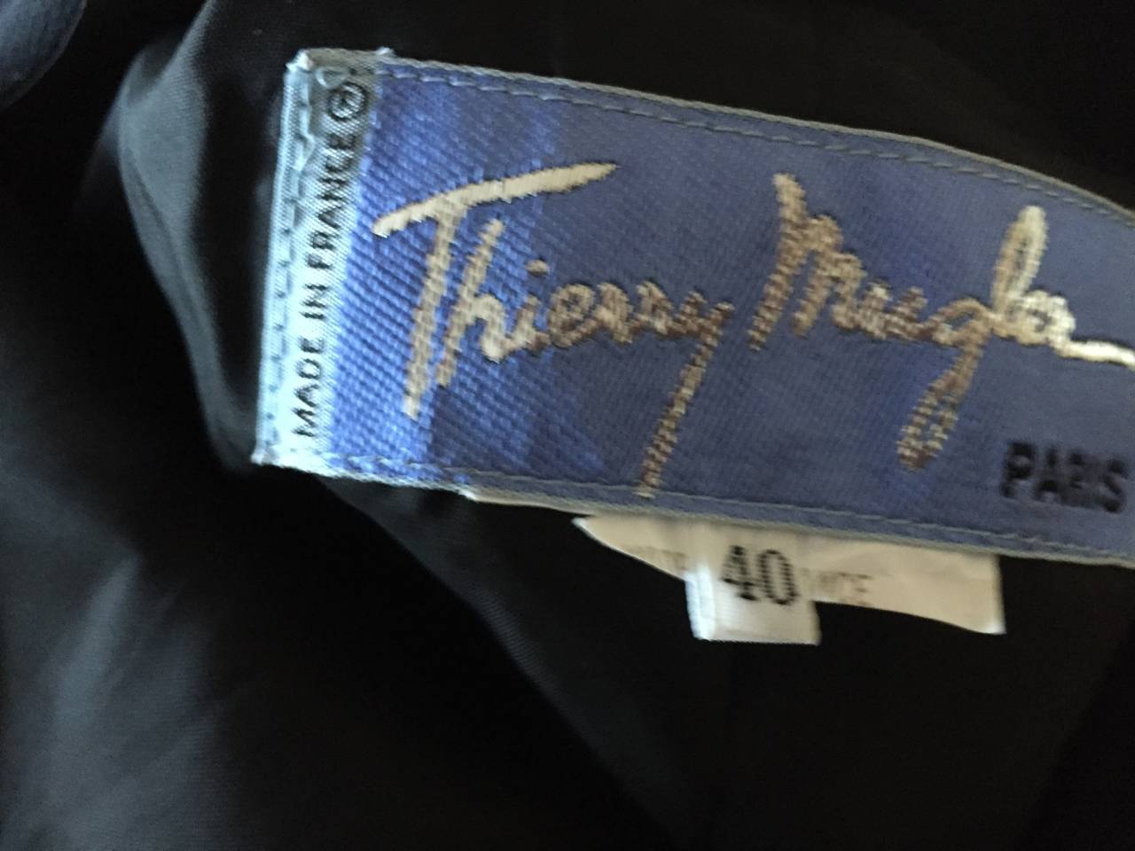Thierry Mugler Corset Lace Peplum Suit 2