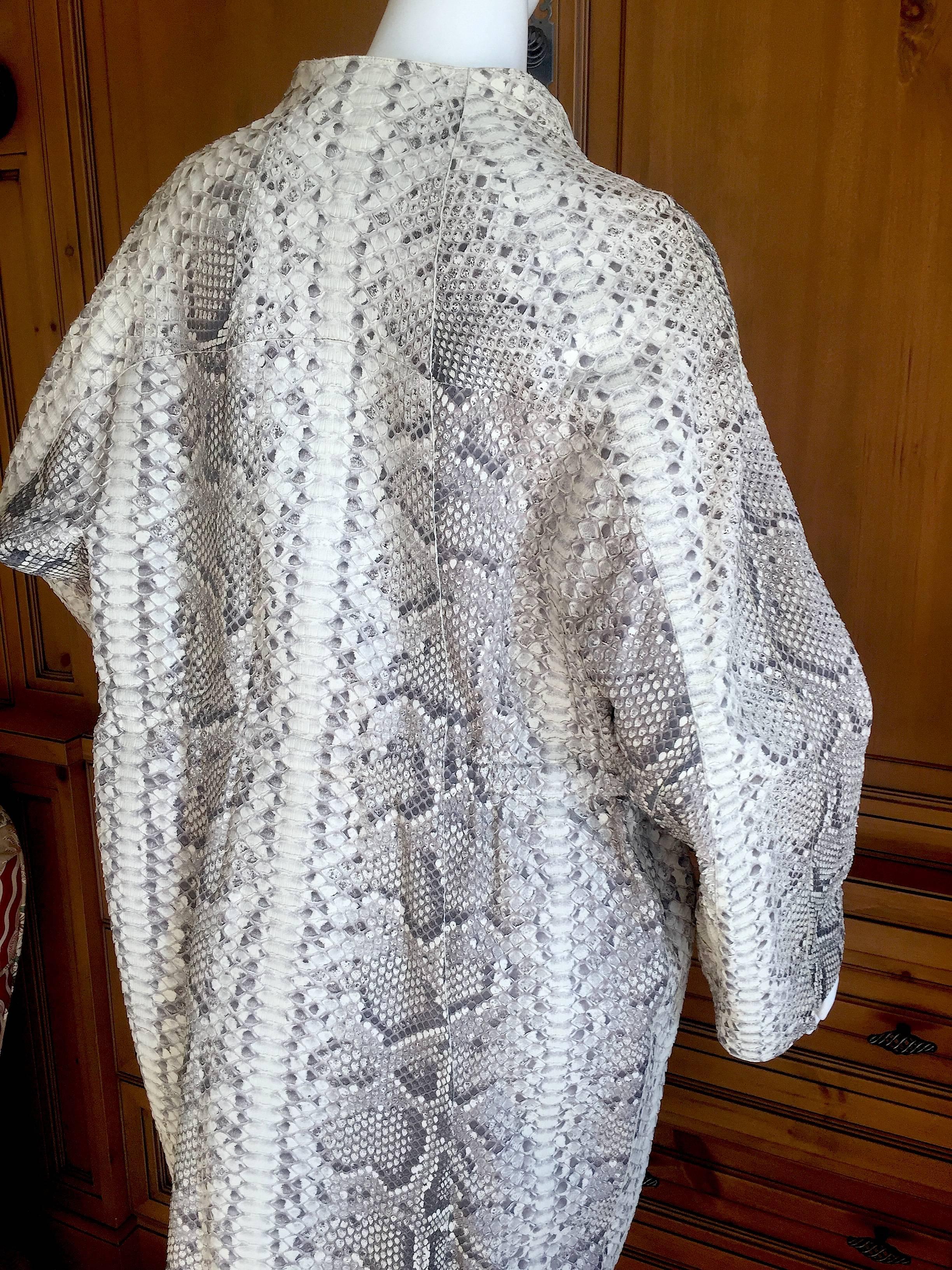 Ralph Rucci Sublime Python Coat 1