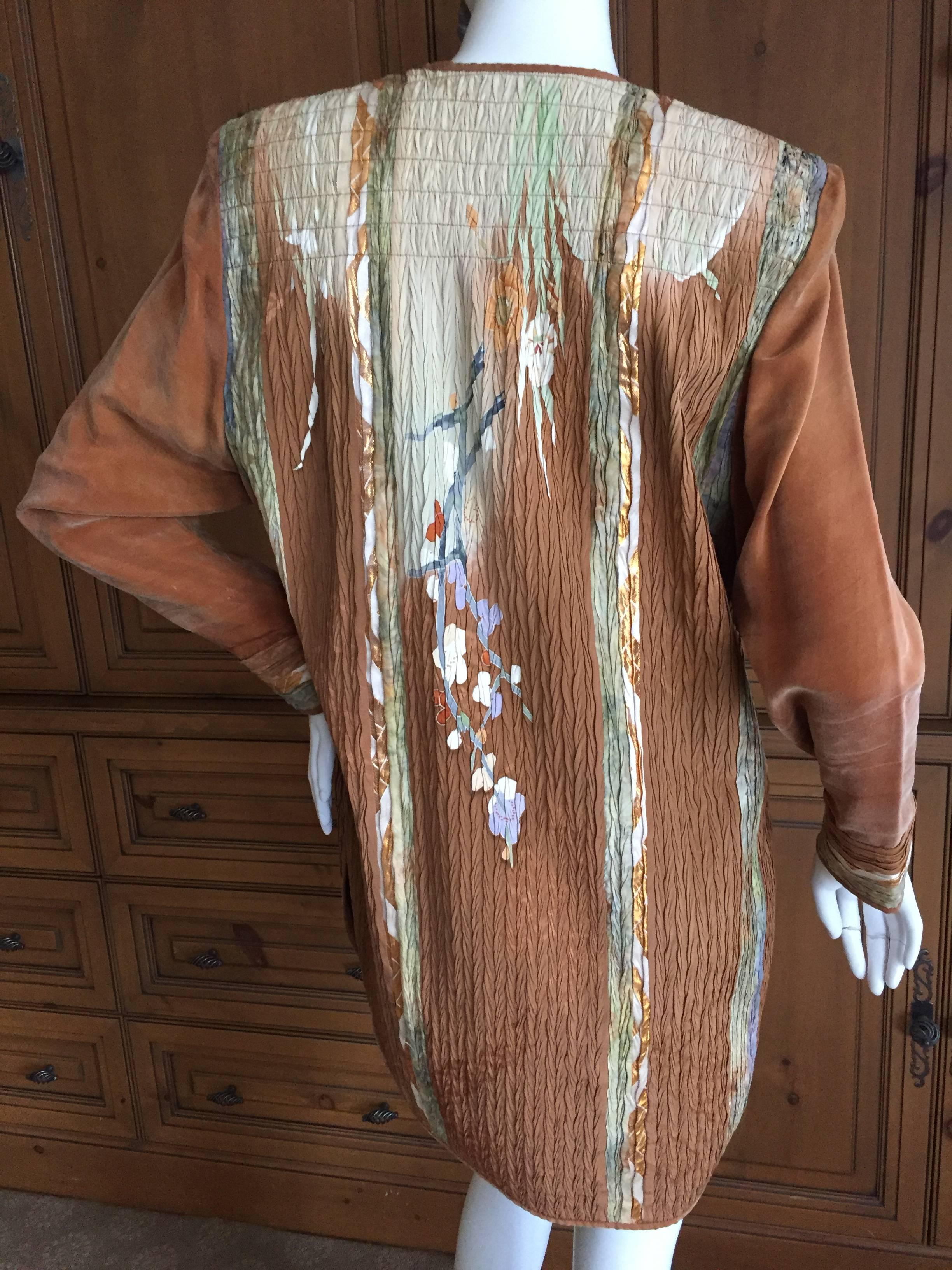 Brown Janet Kaneko Art To Wear Jacket For Sale