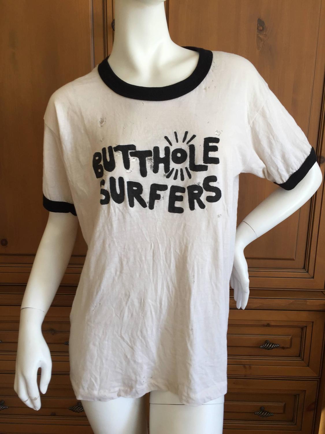 Vintage Punk Rock Band Tee Shirt at 1stdibs