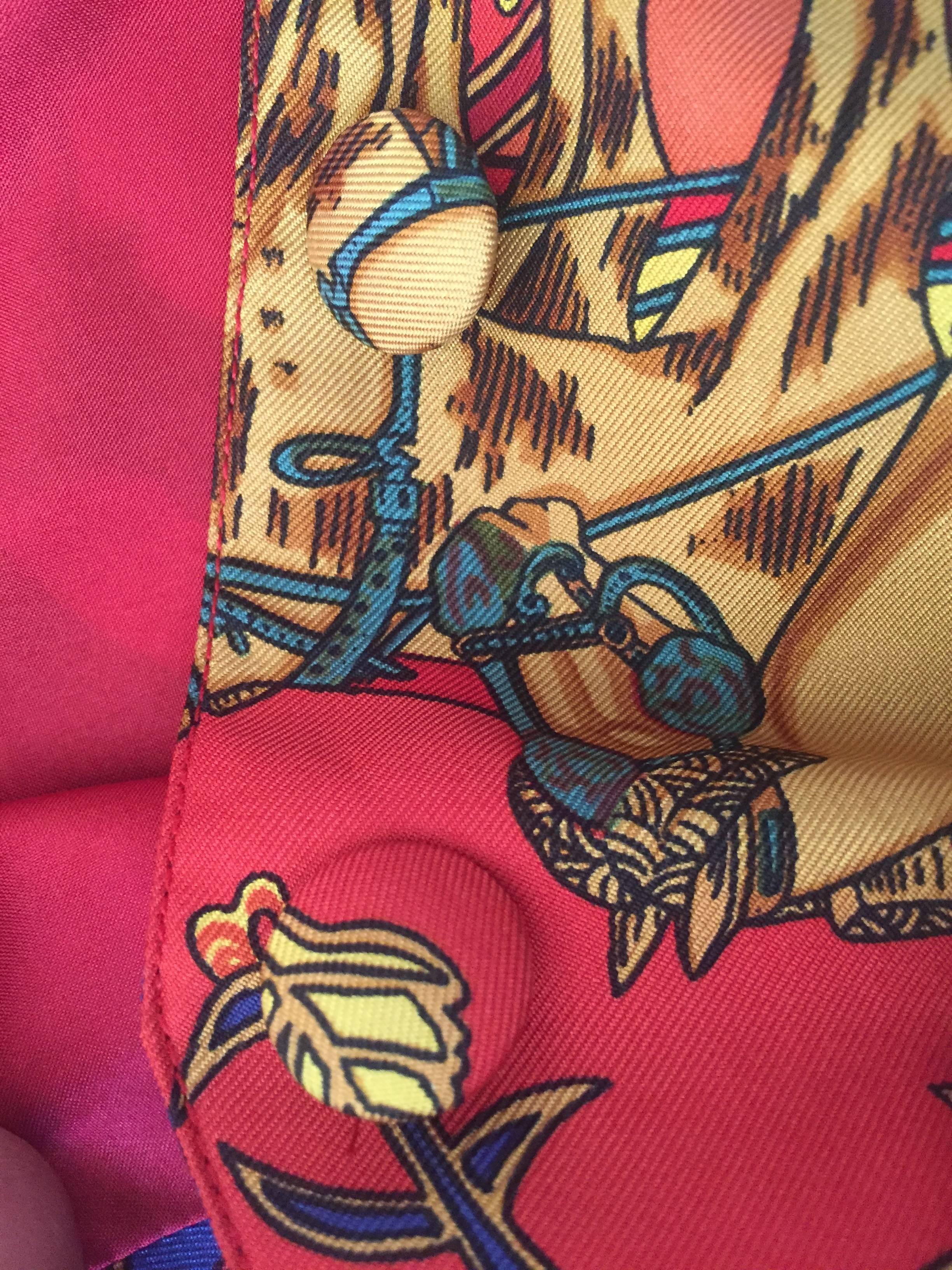 Hermes Gentleman's Vintage Silk Vest 