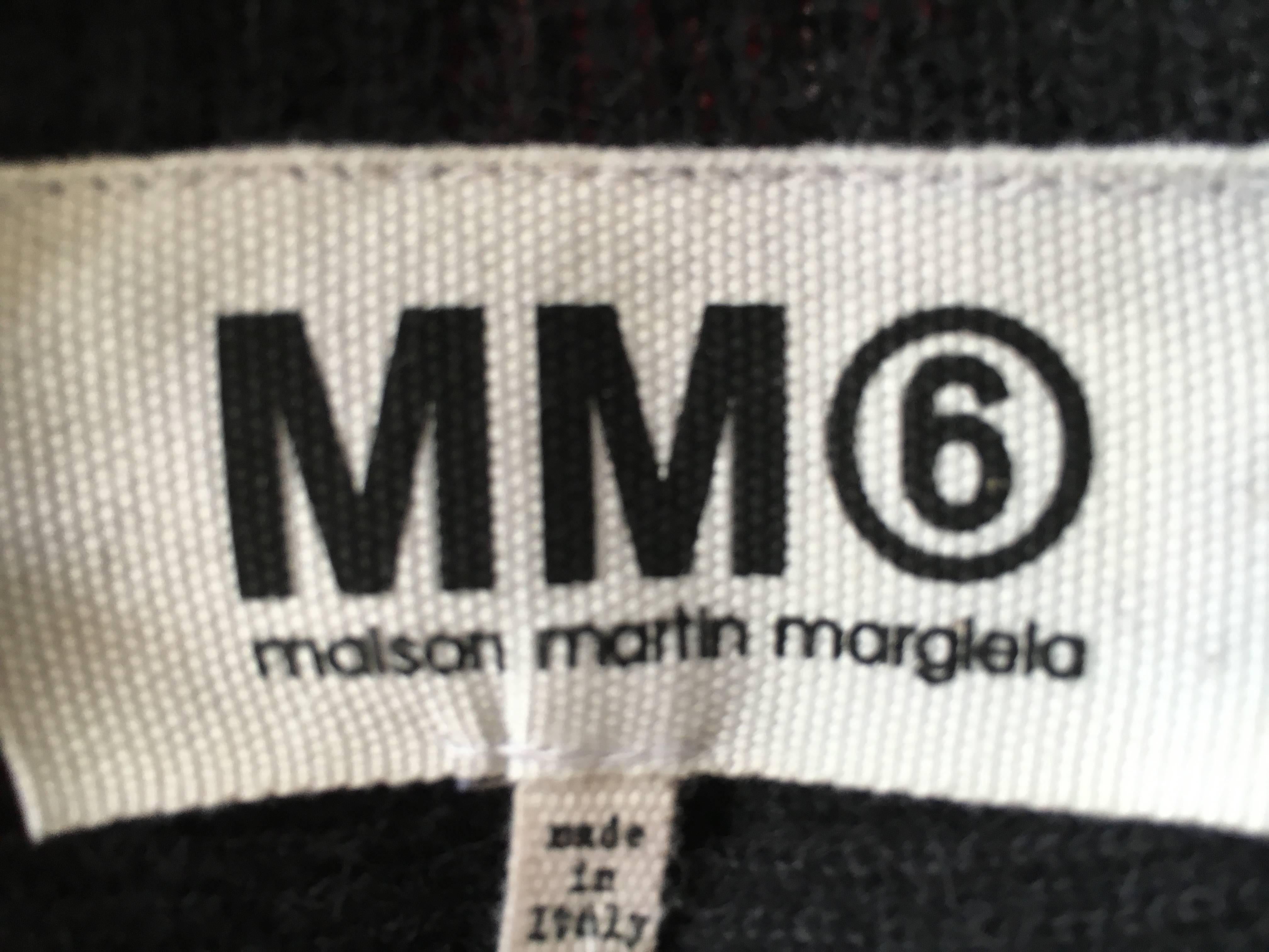 MM6 Maison Martin Margiela Sheer Knit Cocktail Dress For Sale 2