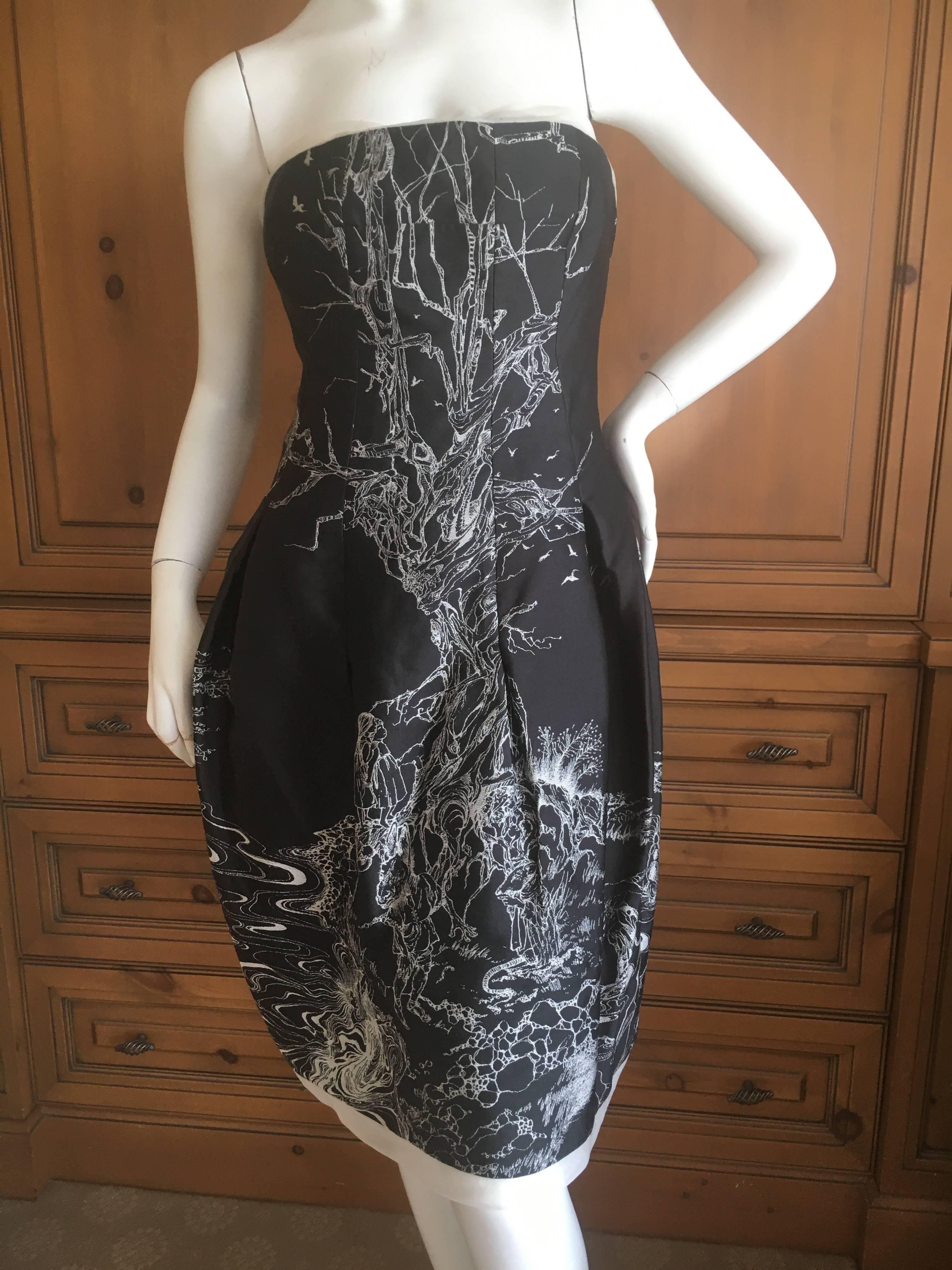 Alexander McQueen Girl Who Lived In a Tree Dress New Fall 2008 For Sale 2