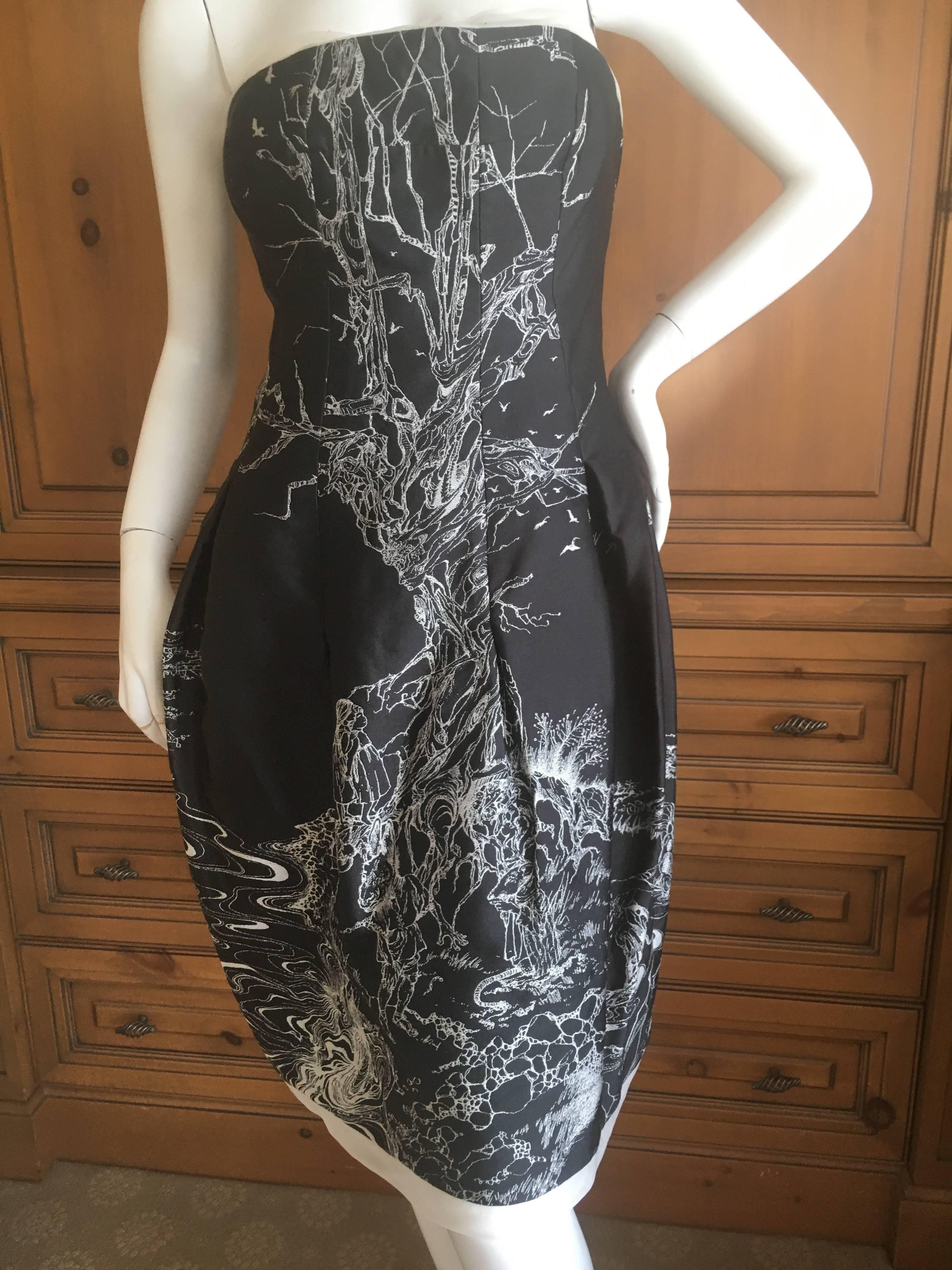 Alexander McQueen Girl Who Lived In a Tree Dress New Fall 2008 For Sale 3