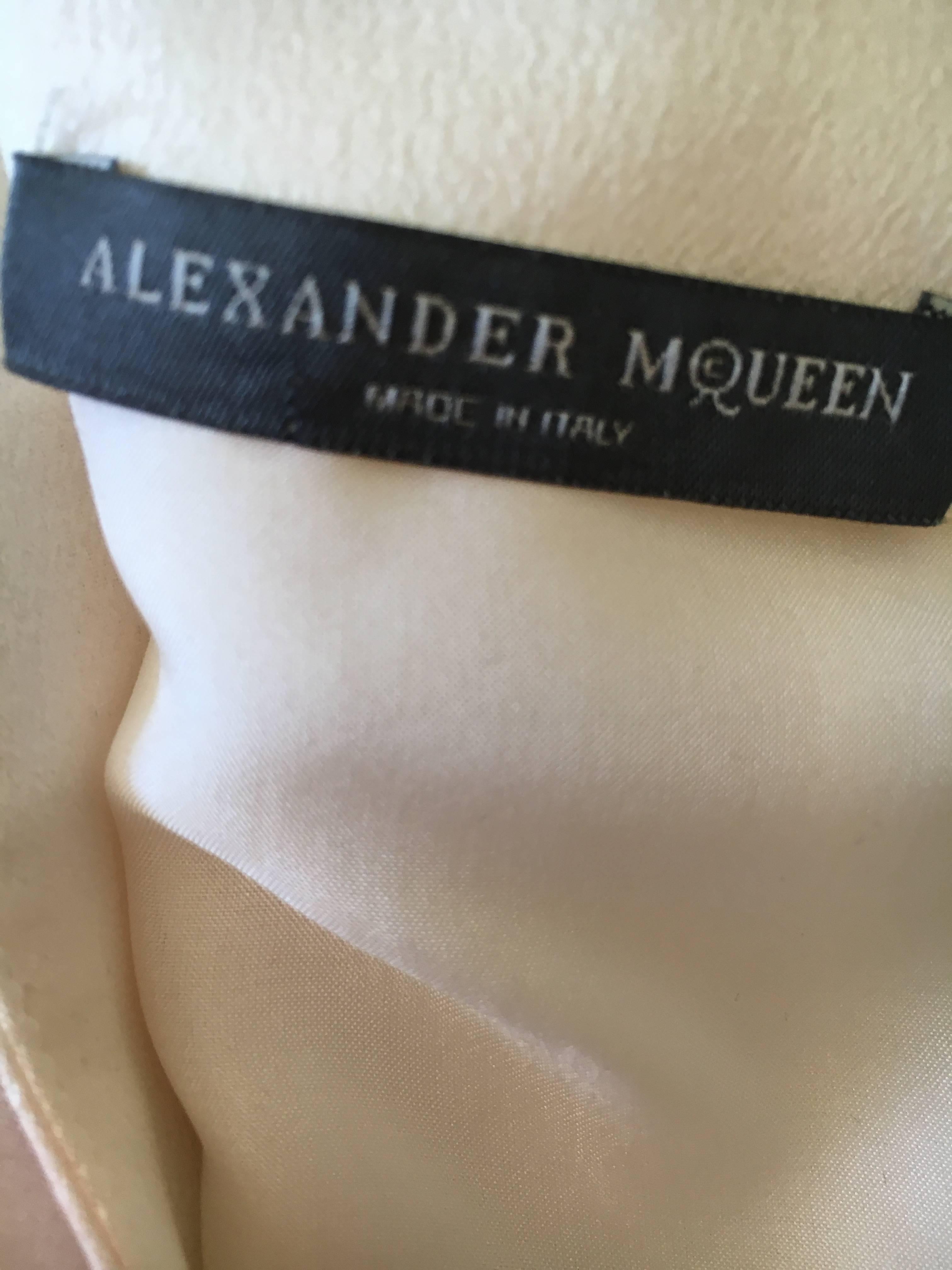 Alexander McQueen Silk Sleeveless 