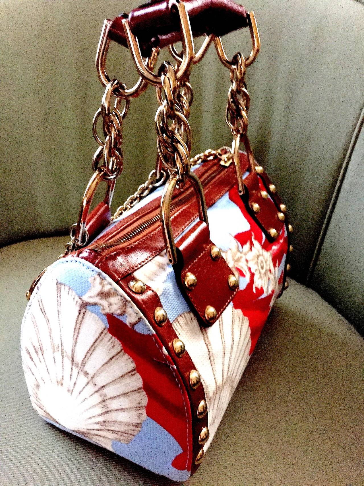 shell baroque bag