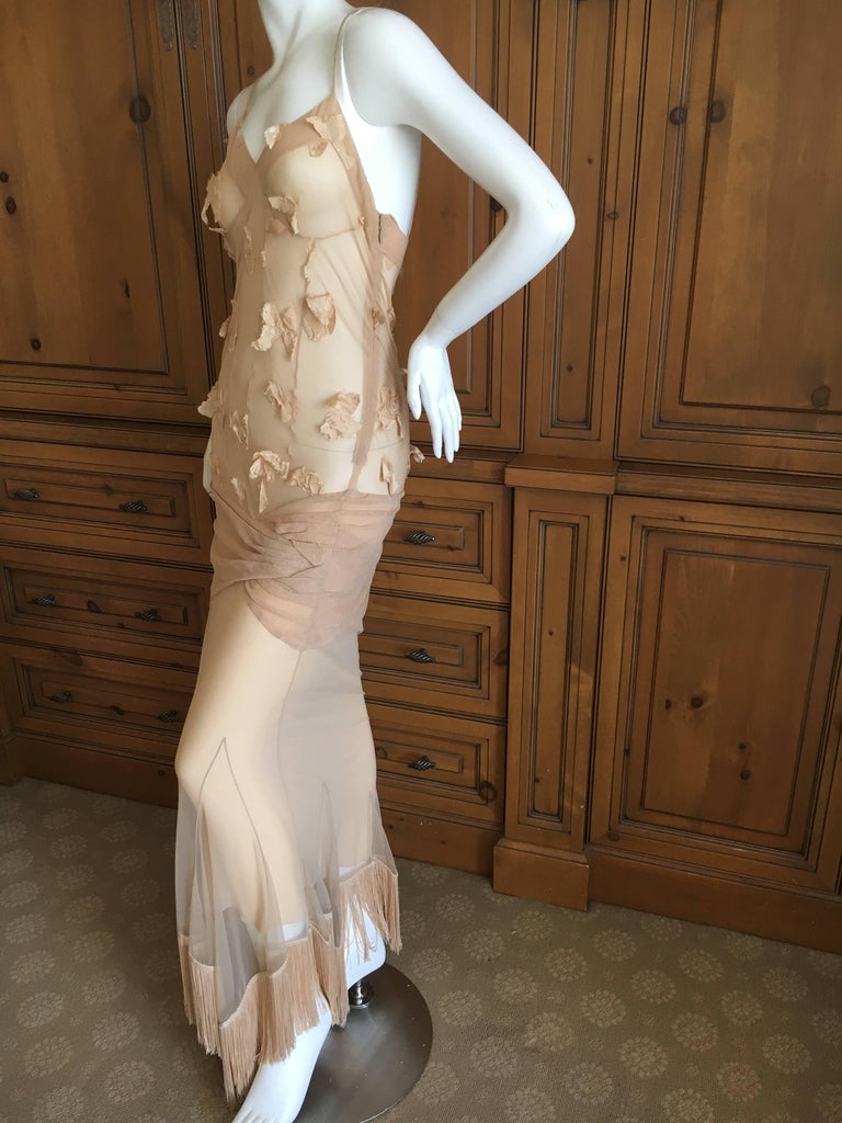 DIOR DRESS IN DARK NUDE main image 0