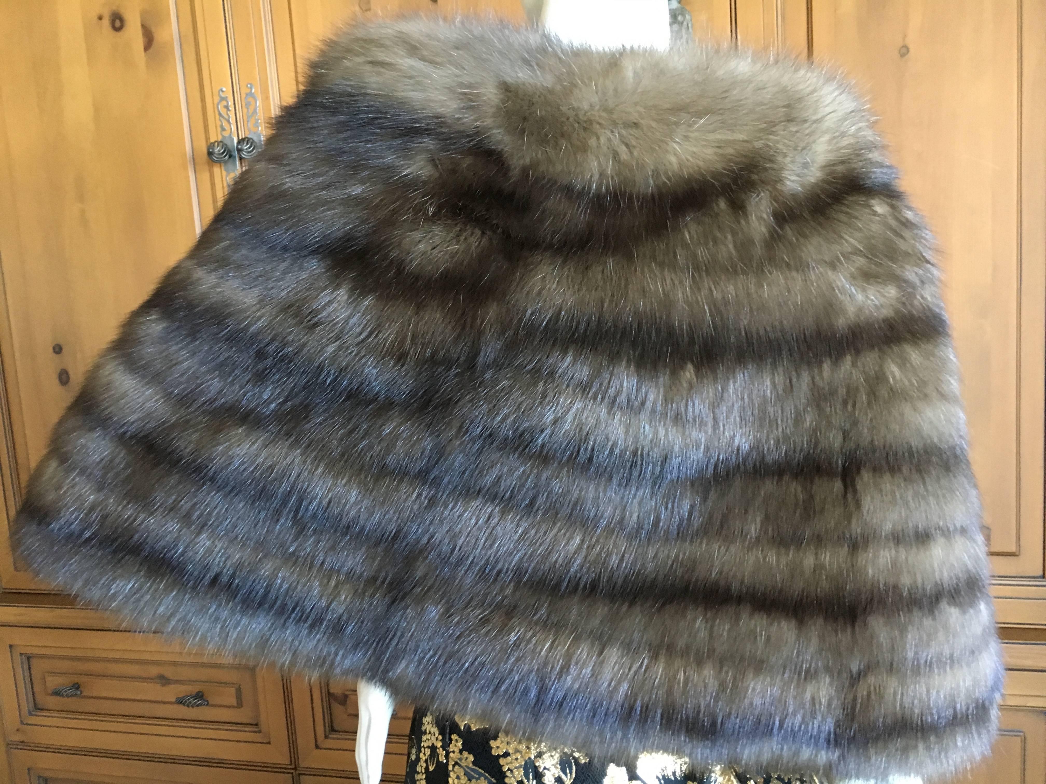 Neiman Marcus Luxurious Russian Barguzine Sable Stole For Sale 2