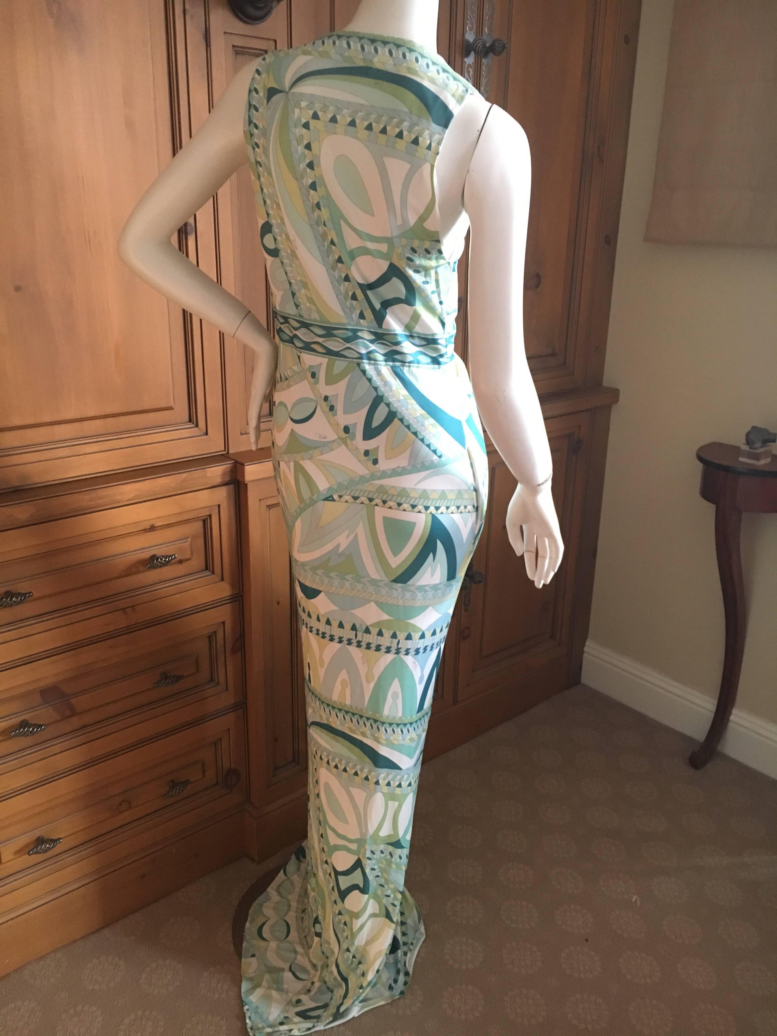 Emilio Pucci Bead Embellished Maxi Dress New with Tags 3