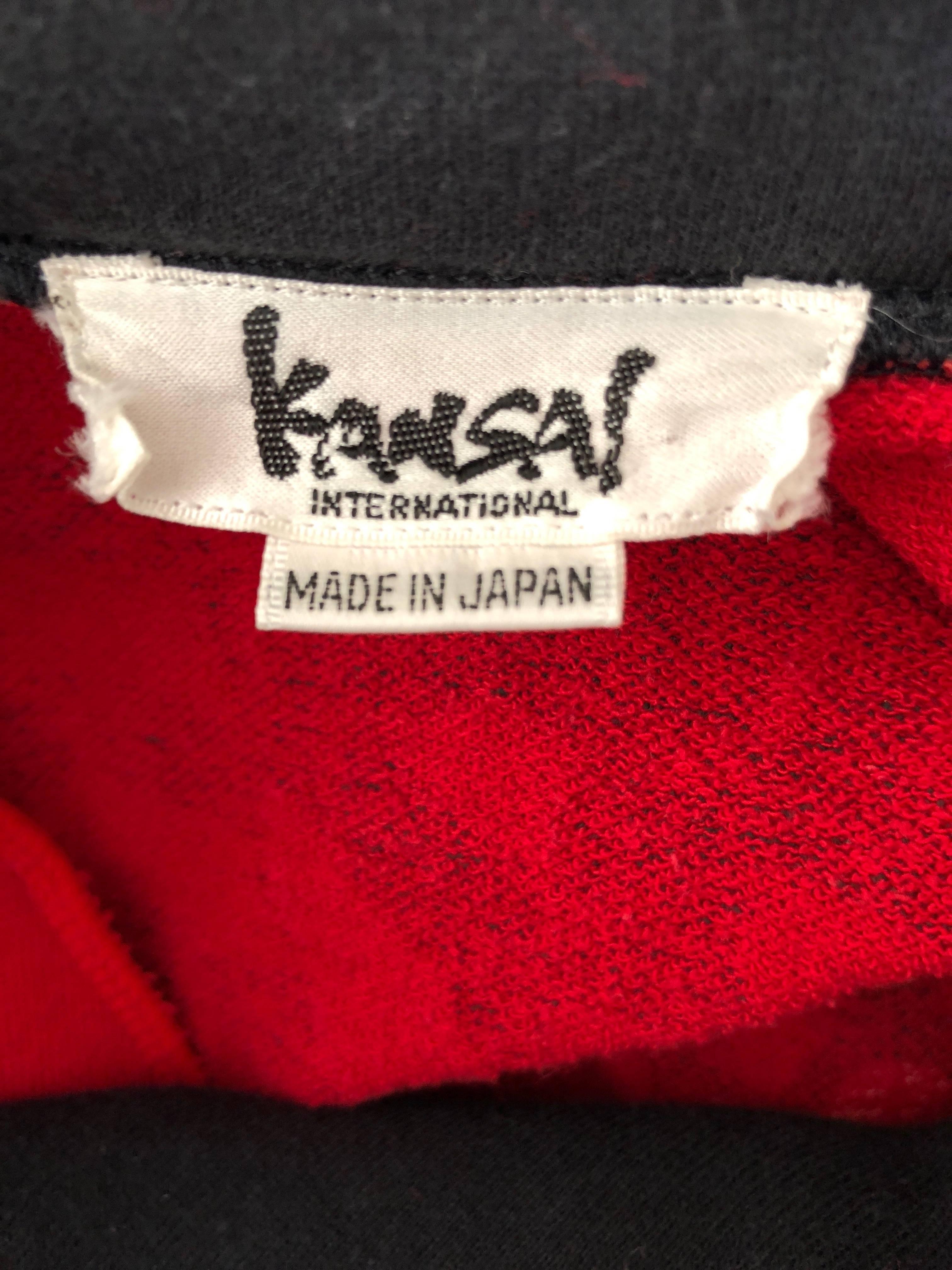 Kansai Yamamoto 1980's Red Dragon Jacket 2