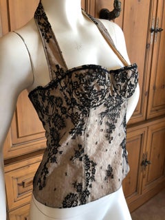 Christian Dior by John Galliano Lace Corset