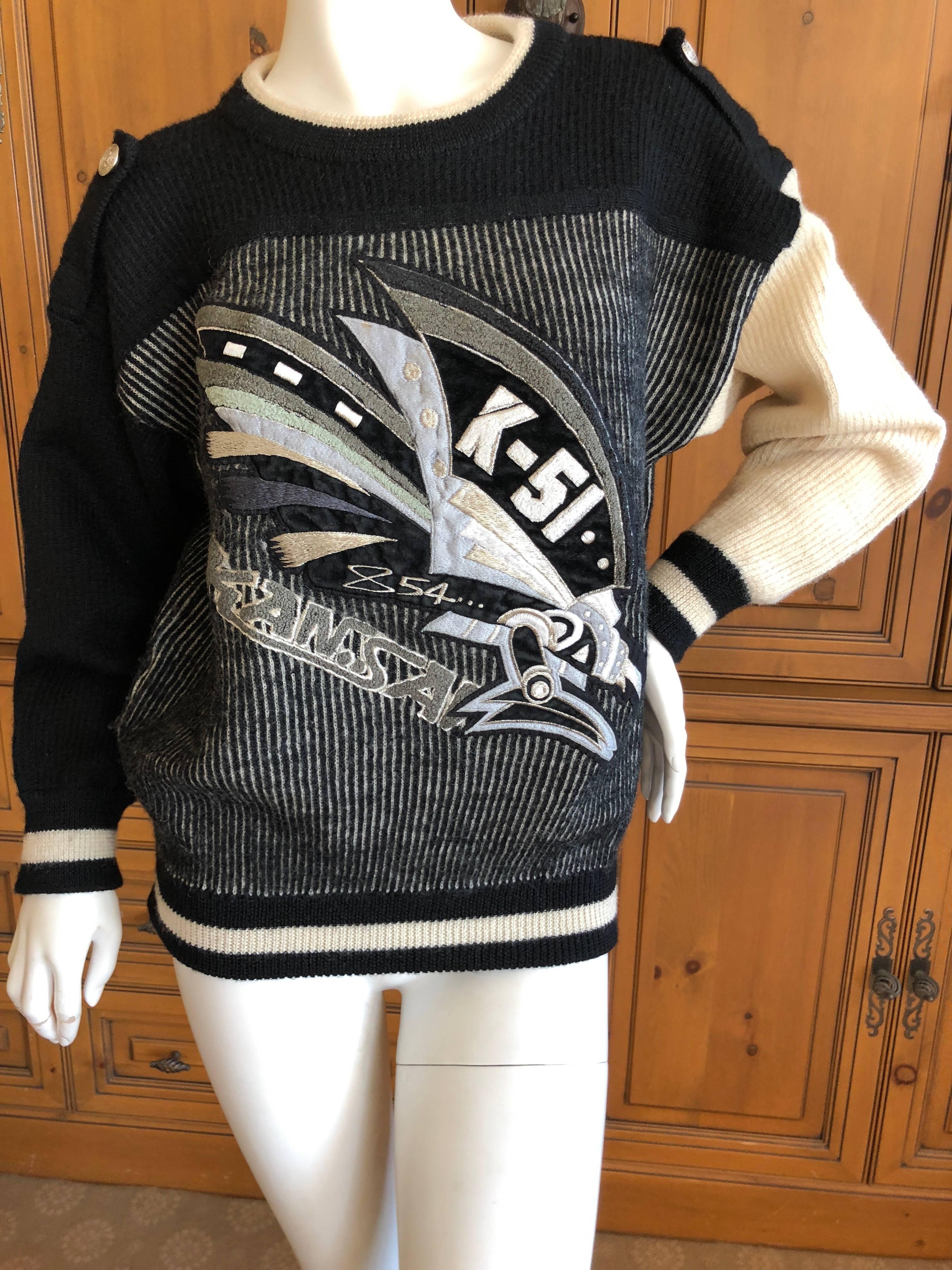 Kansai Yamamoto 1980's Sweater