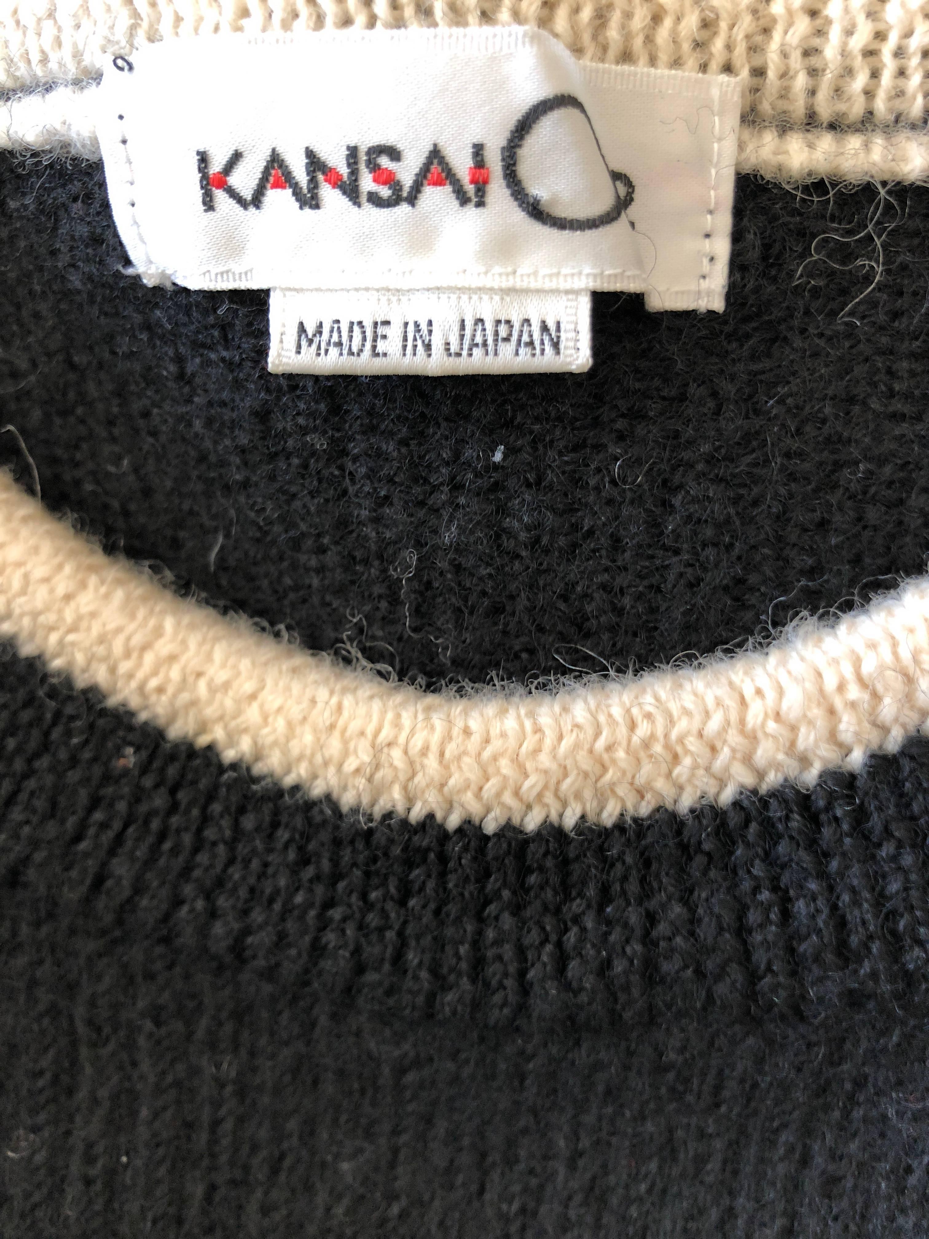 Women's or Men's 1980s Kansai Yamamoto Sweater For Sale