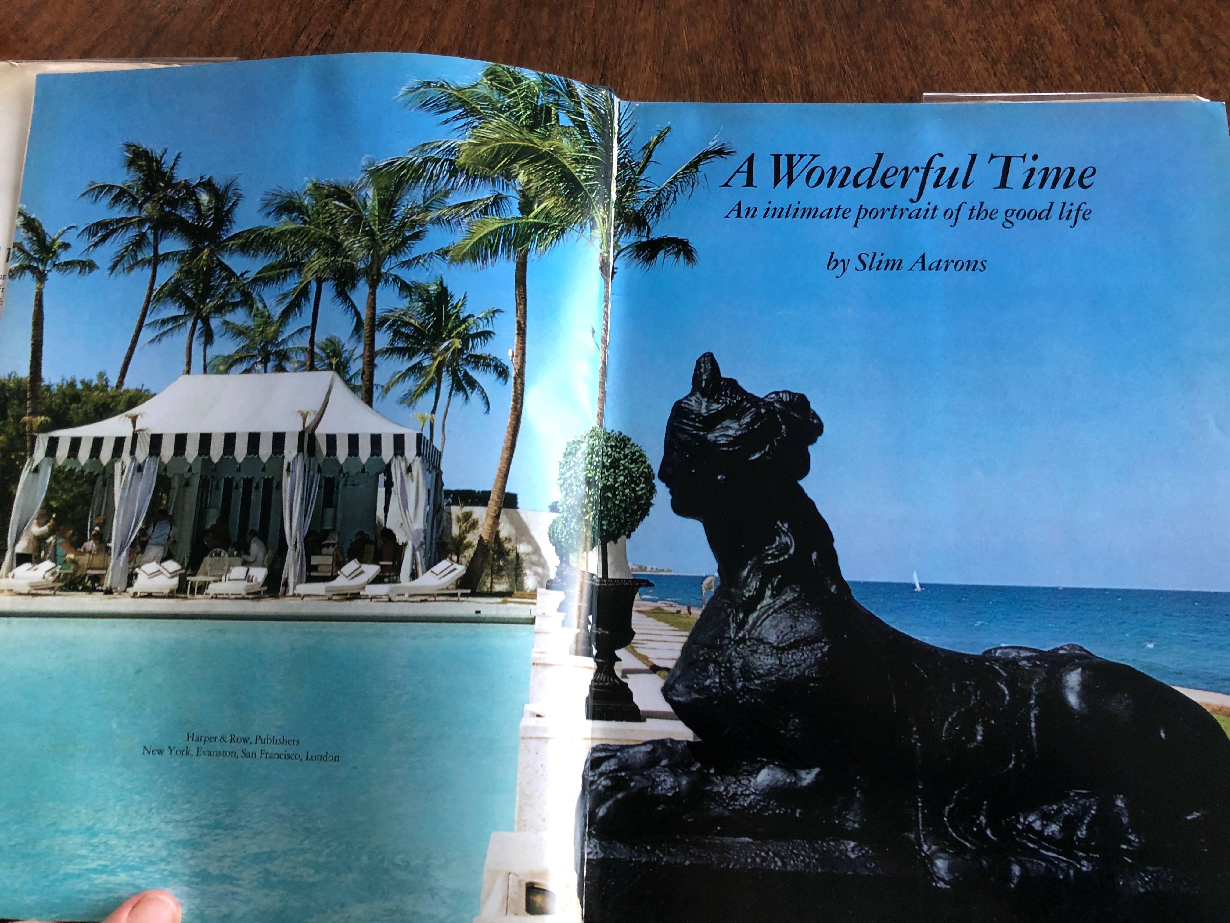 a wonderful time slim aarons first edition