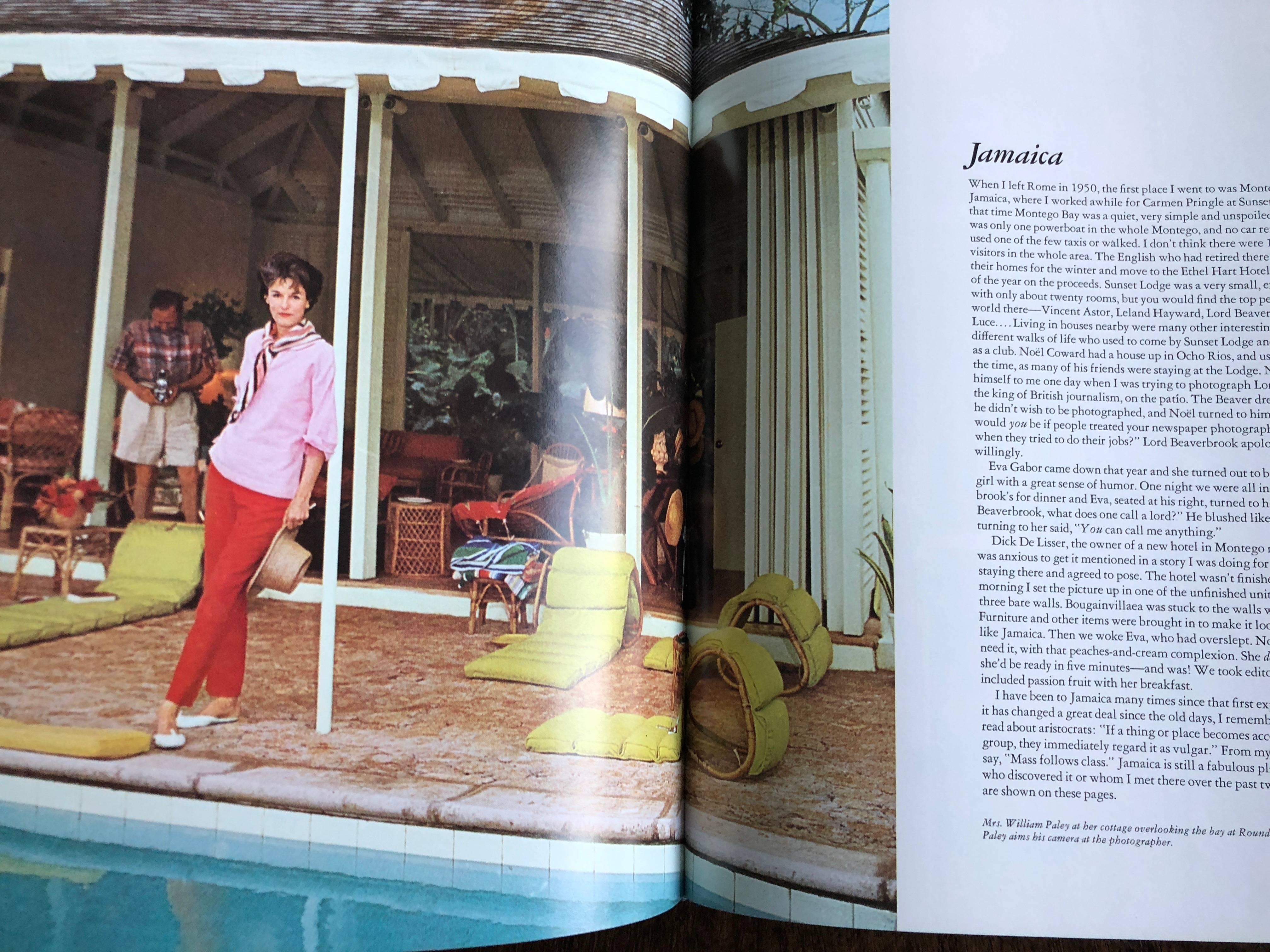 Women's or Men's A Wonderful Time: An Intimate Portrait of the Good Life Slim Aarons 1st Edition