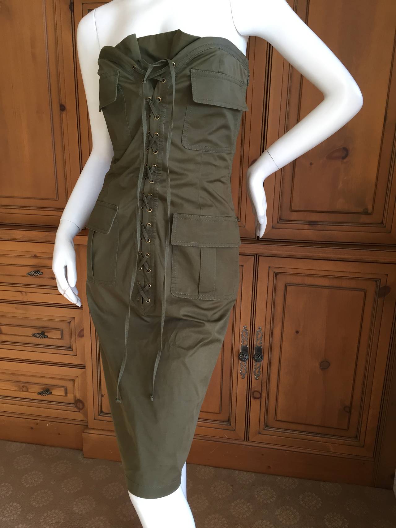 ysl safari dress