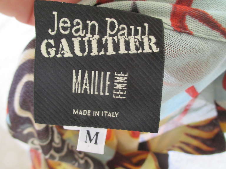 Jean Paul Gaultier Spring 2005 Festive Bell Sleeve Top 1