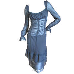 Dolce 
Gabbanna Sheer Corset Lace LBD