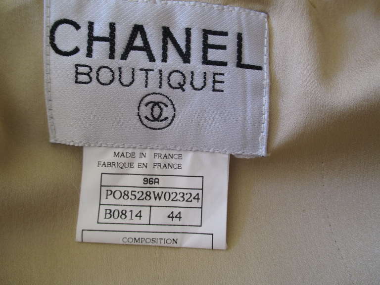 Chanel Silk Dress and Coat 4