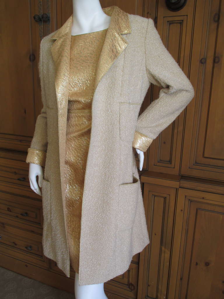Women's Chanel Silk Dress and Coat