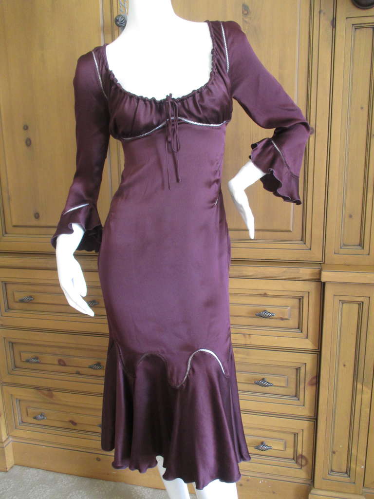 Alexander McQueen Silk Dress Fall 2002 Supercalifragilistic Collection 3