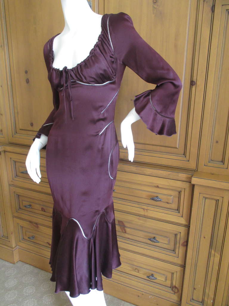 Alexander McQueen Silk Dress Fall 2002 Supercalifragilistic Collection 2