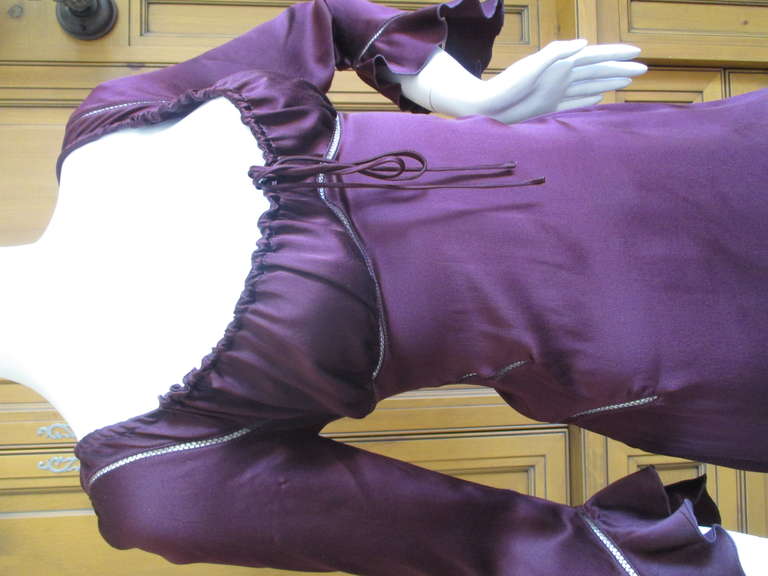Alexander McQueen Silk Dress Fall 2002 Supercalifragilistic Collection 4