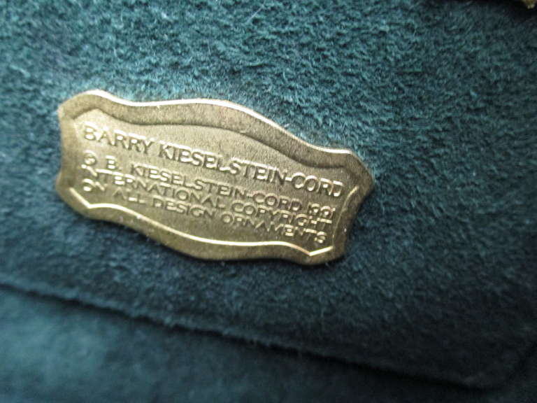 Barry Kieselstei​n-Cord Ultra Rare Snakeskin Trophy Bag 1991 3