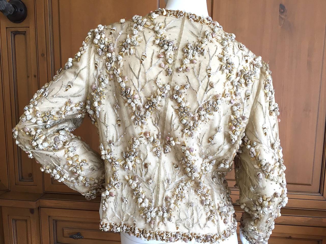 Women's Bill Blass Richly Embellished Vintage Jacket