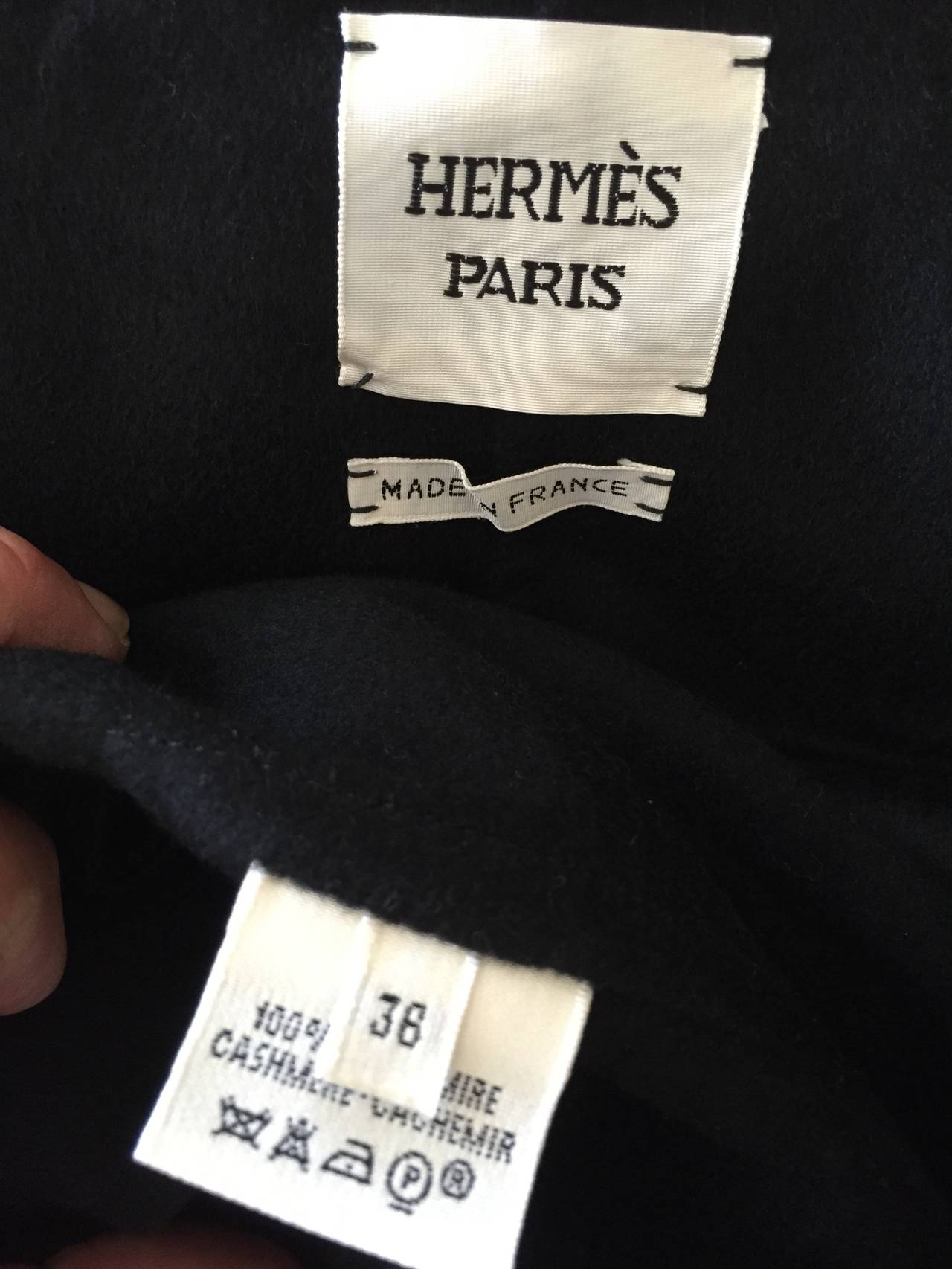 hermes cashmere coat