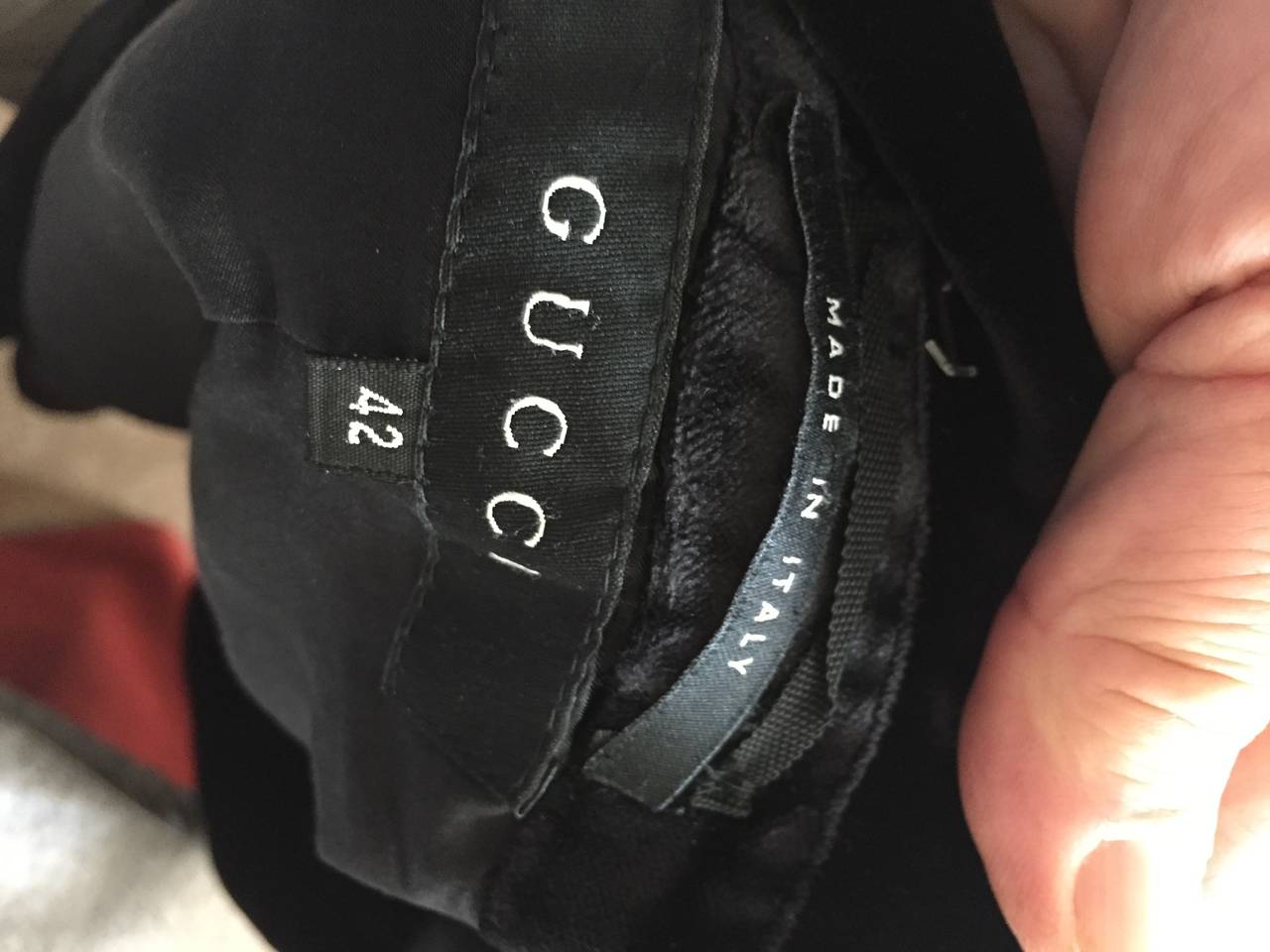 Gucci by Tom Ford 1996 Black Velvet Tuxedo Jacket 4