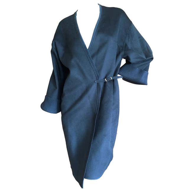Hermes by Martin Margiela Luxurious Pure Cashmere Coat at 1stDibs