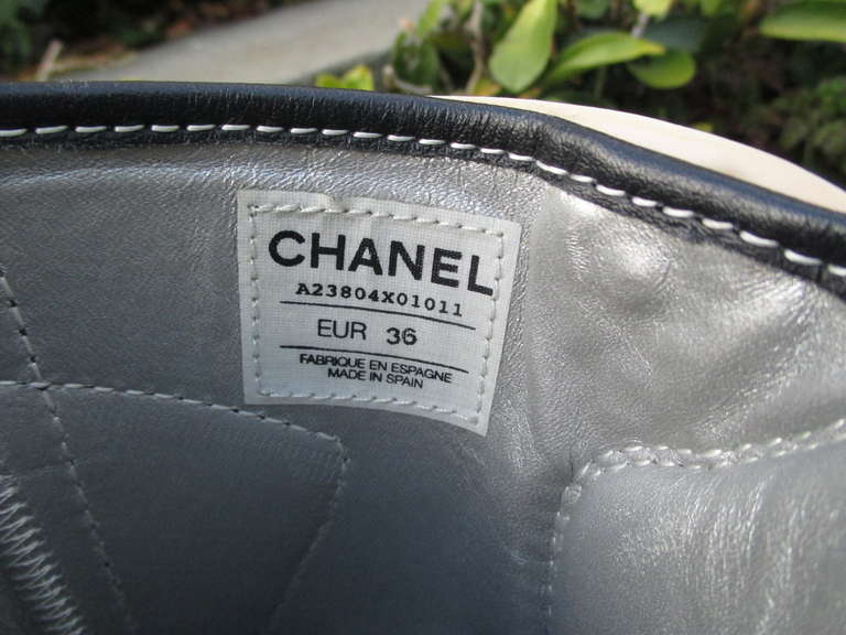 Chanel Motocross Boot's 2