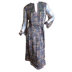 Treacy Lowe London Boho 1970
s Sheer Dress