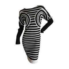 Jean Paul Gaultier Op Art Dress