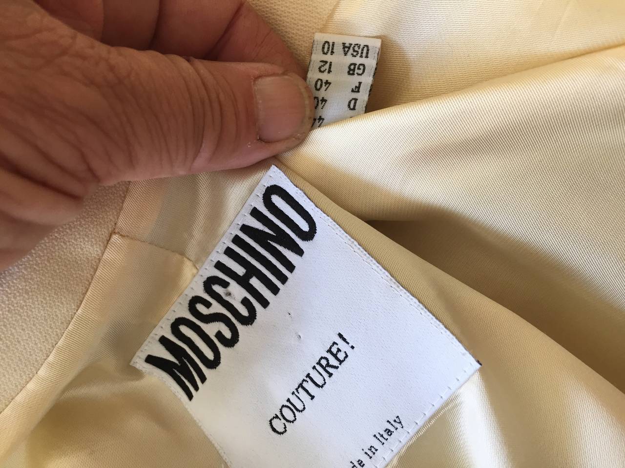 Moschino Couture Trompe-l'œil Jacket 3