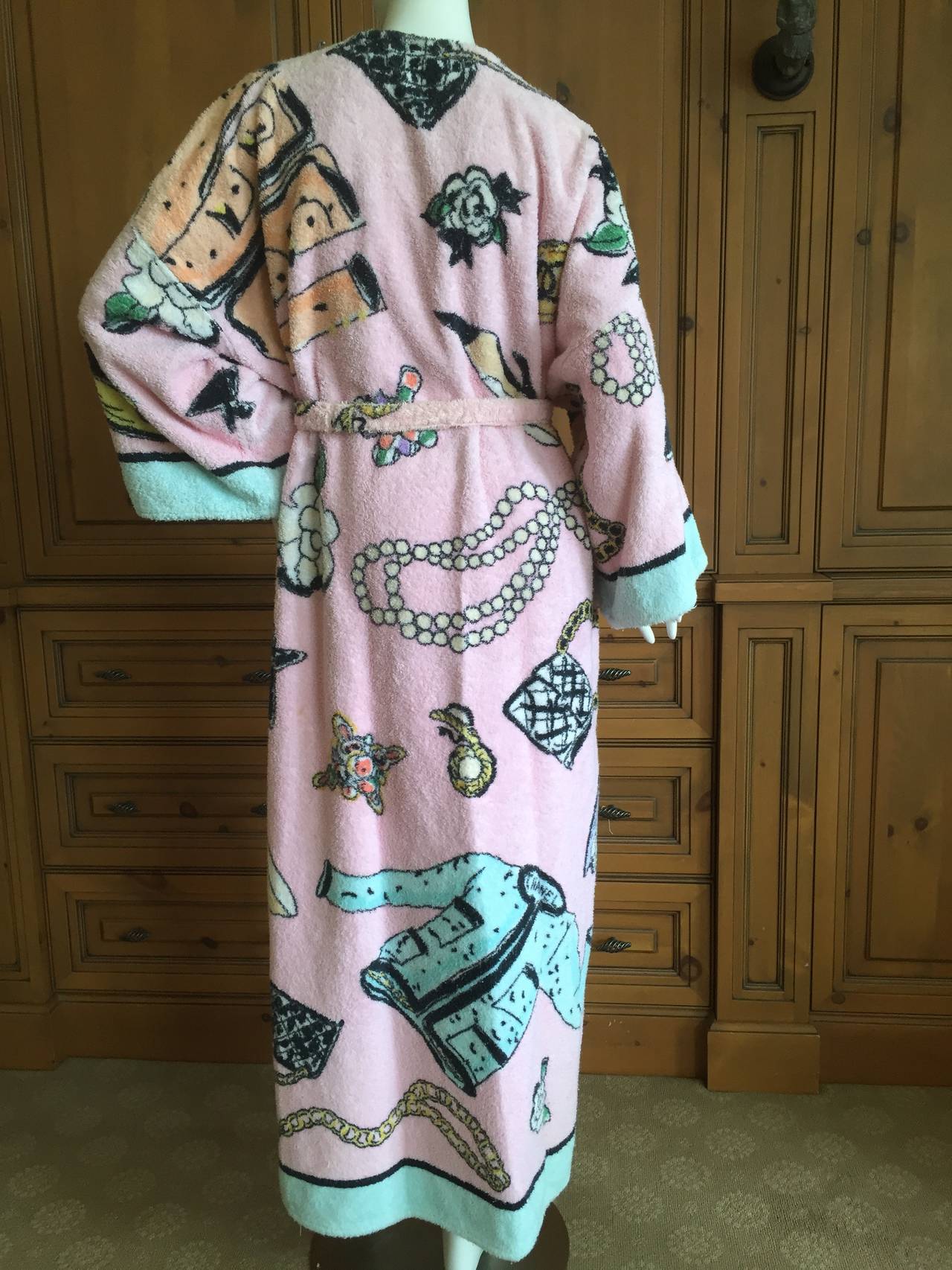 vintage terry cloth robe