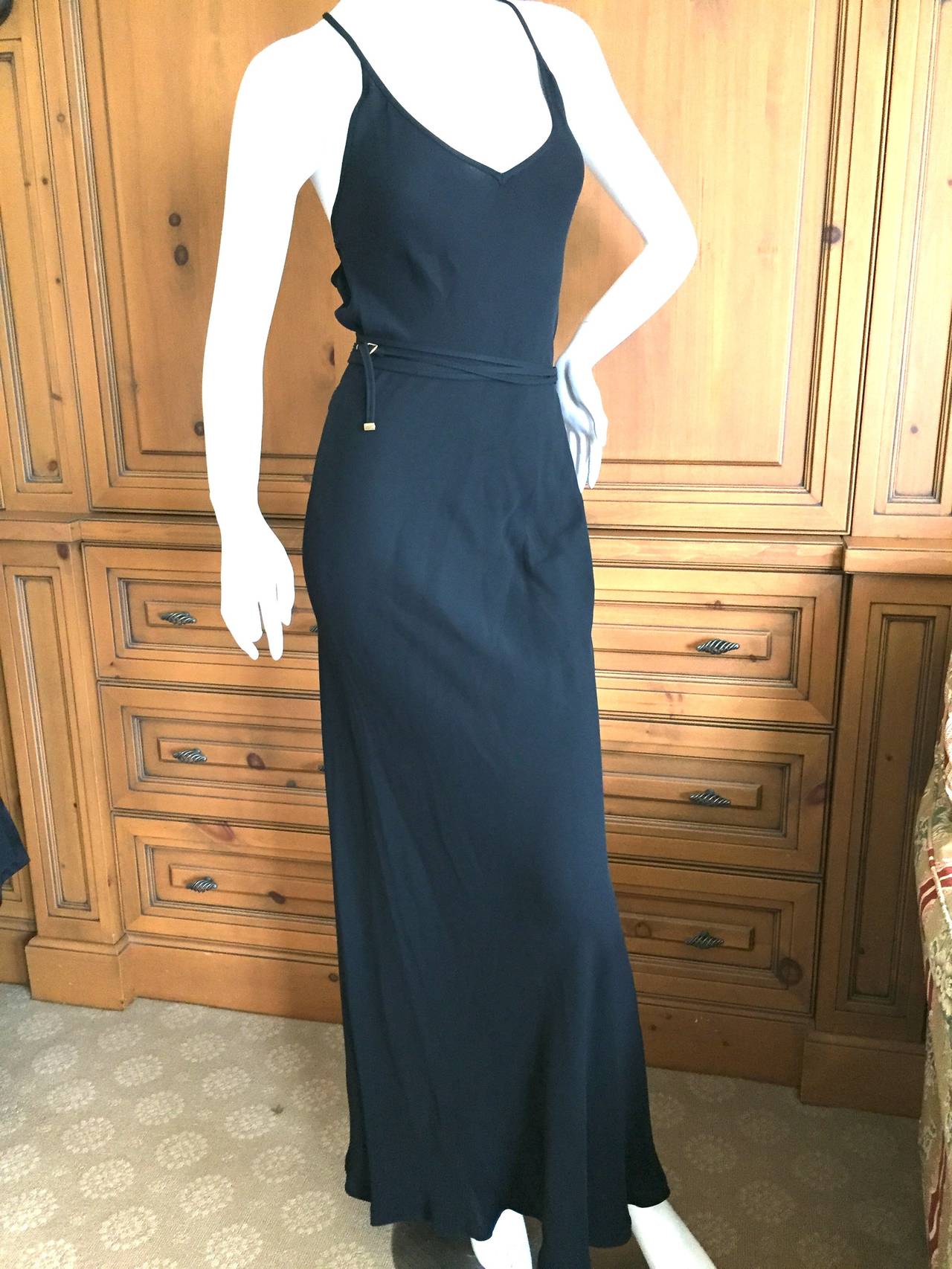 Jean Paul Gaultier Classique Long Black Dress Size 38 2