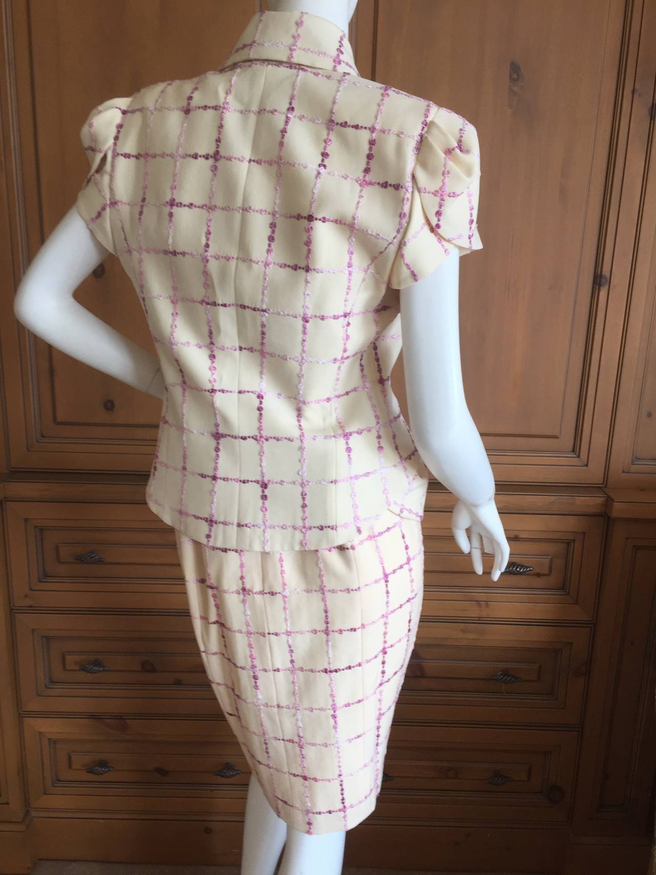 Galliano vintage dress & matching jacket from Bergdorf Goodman. In Excellent Condition In Cloverdale, CA