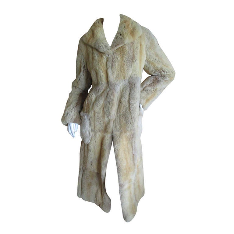 Marc Jacobs Chinchilla Rex Fur Coat