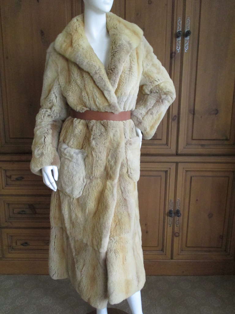 Marc Jacobs Chinchilla Rex Fur Coat 2