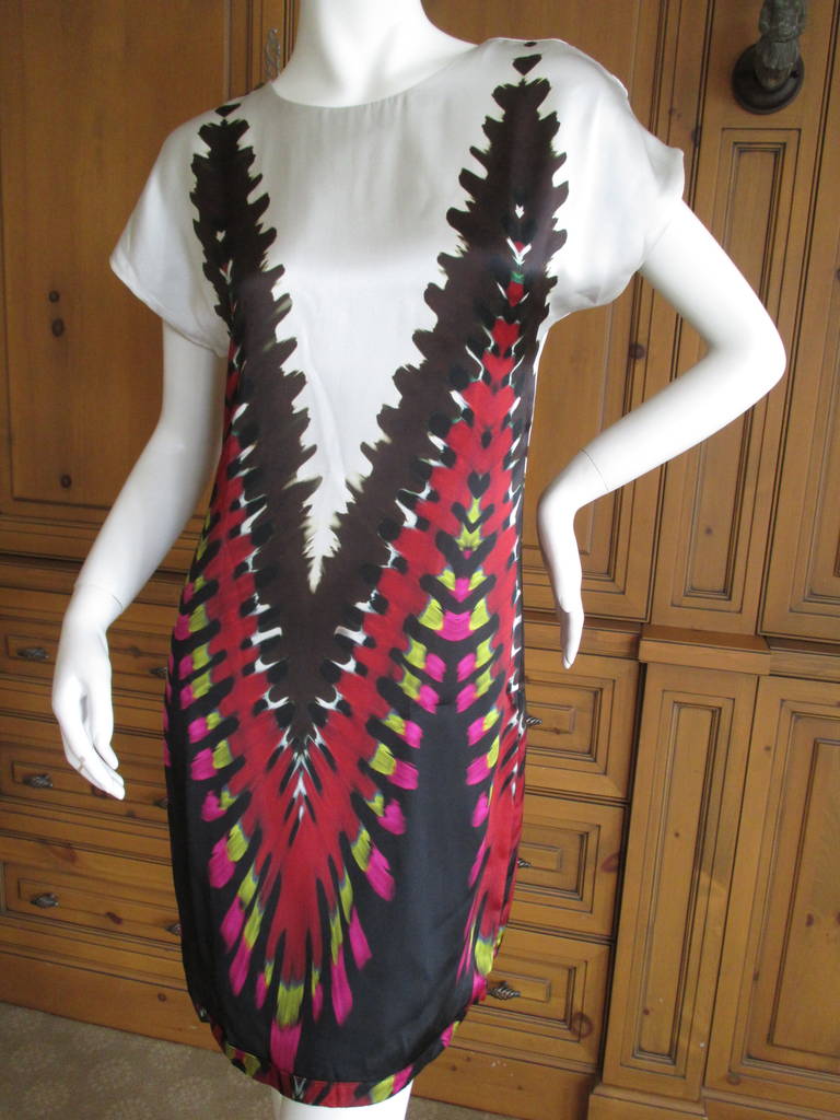 Women's Rodarte Tie Dye Silk Dress
