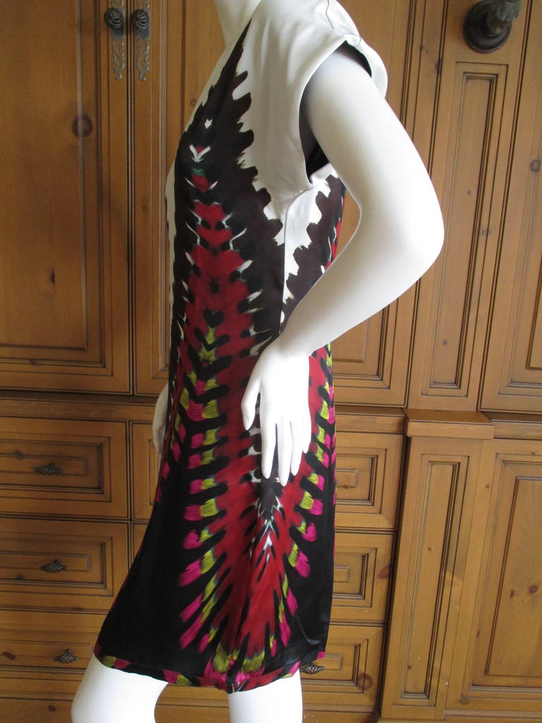Rodarte Tie Dye Silk Dress In Excellent Condition In Cloverdale, CA