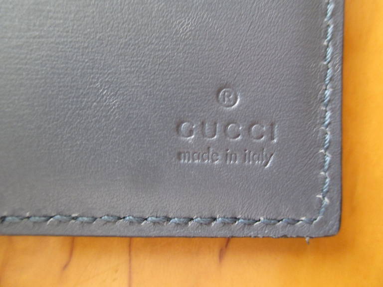 Men's Gucci Genuine Crocodile Mens Billfold Wallet