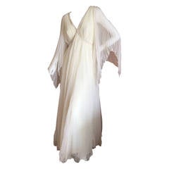 Jean Louis Romantic Ivory Beaded Dress